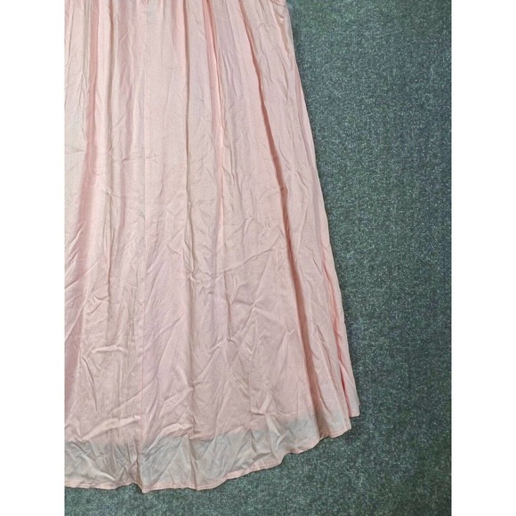 Kirundo Sleeveless Halter Pleated Dress Womens Size Large Peach-Pink Keyhole NWT - Picture 9 of 12